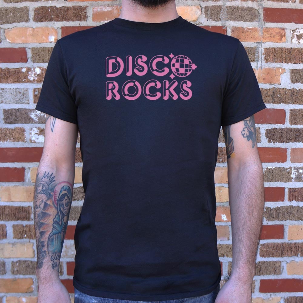 Disco Rocks Retro Graphic