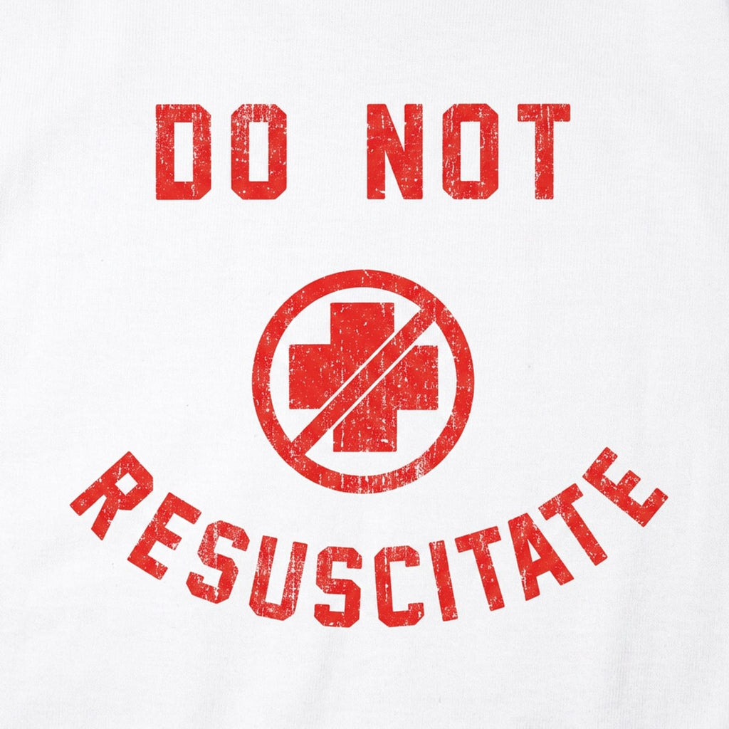 Do Not Resuscitate Medical Warning Symbol