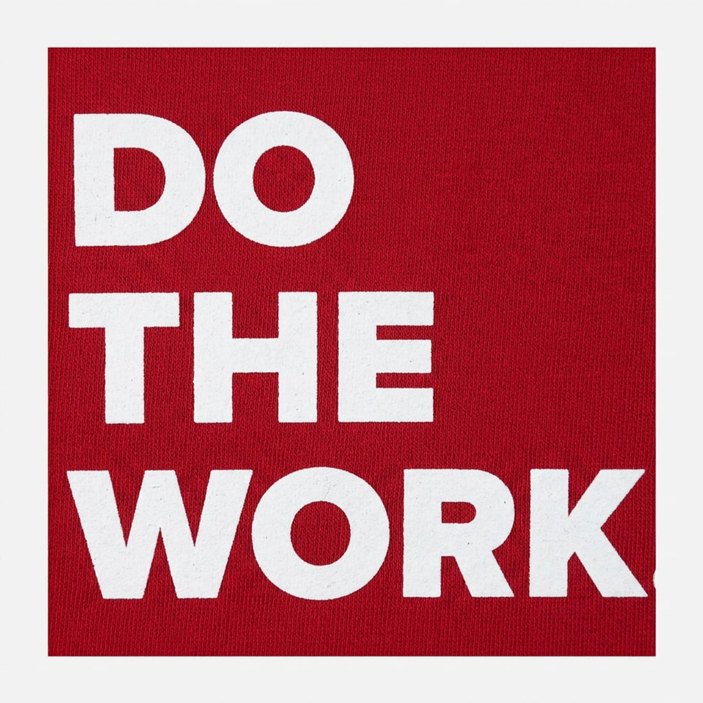 Do The Work Motivational Text Design