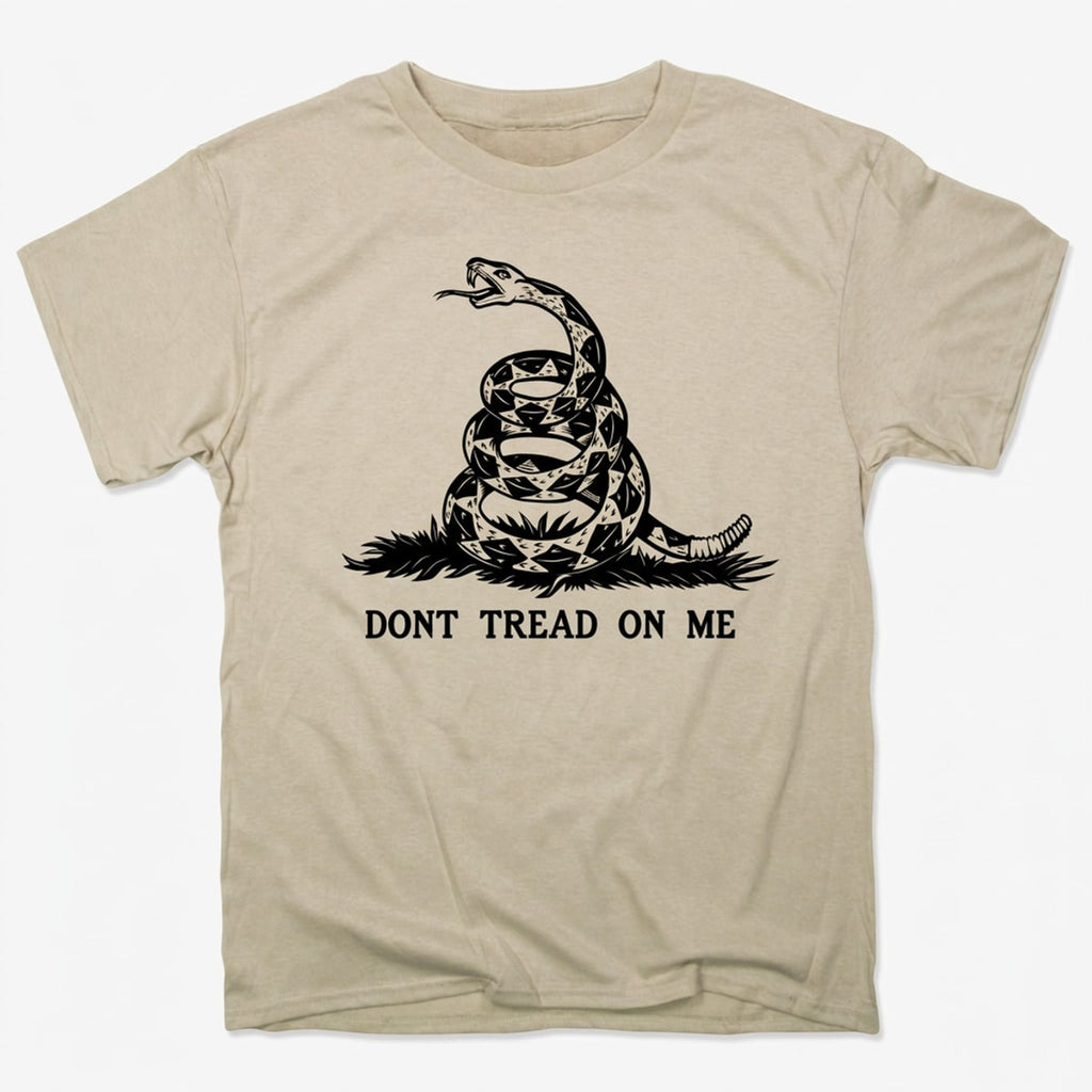 Don't Tread On Me Coiled Rattlesnake Flag