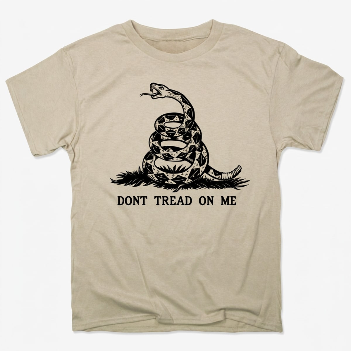Don't Tread On Me Coiled Rattlesnake Flag