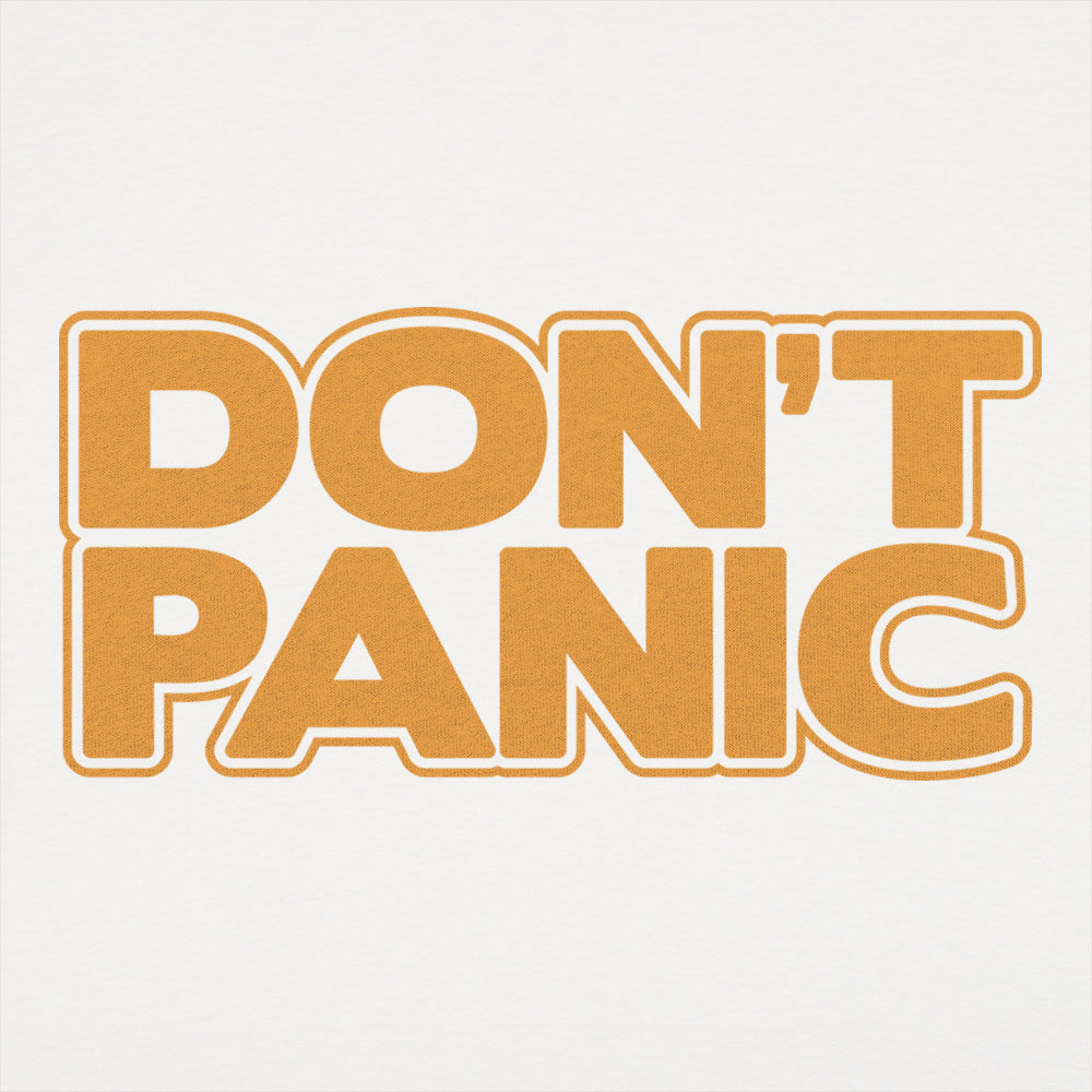 Don't Panic Bold Sci-Fi Galaxy Guide Text