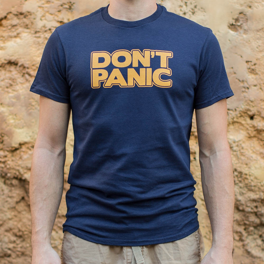 Don't Panic Bold Sci-Fi Galaxy Guide Text