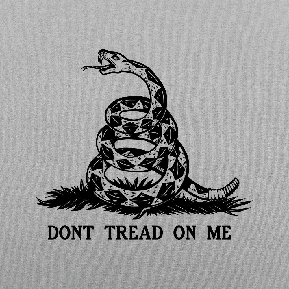 Don't Tread On Me Coiled Rattlesnake Flag