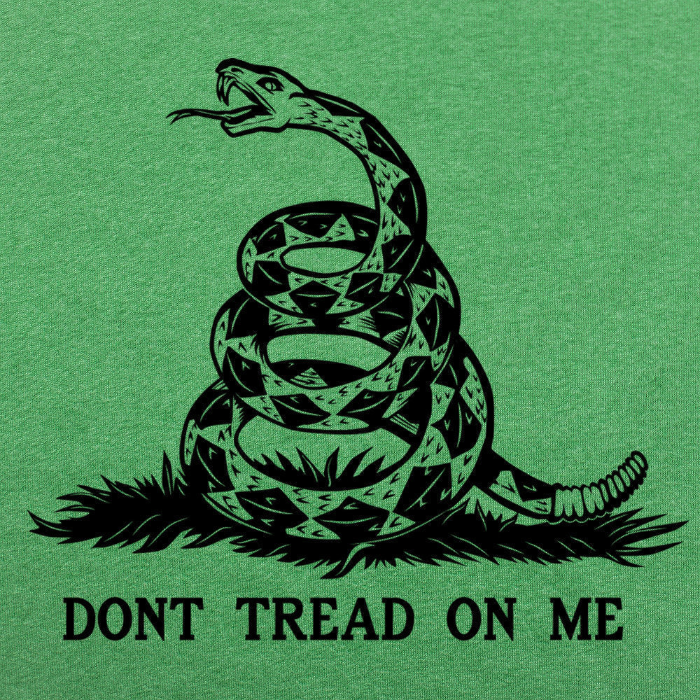 Don't Tread On Me Coiled Rattlesnake Flag