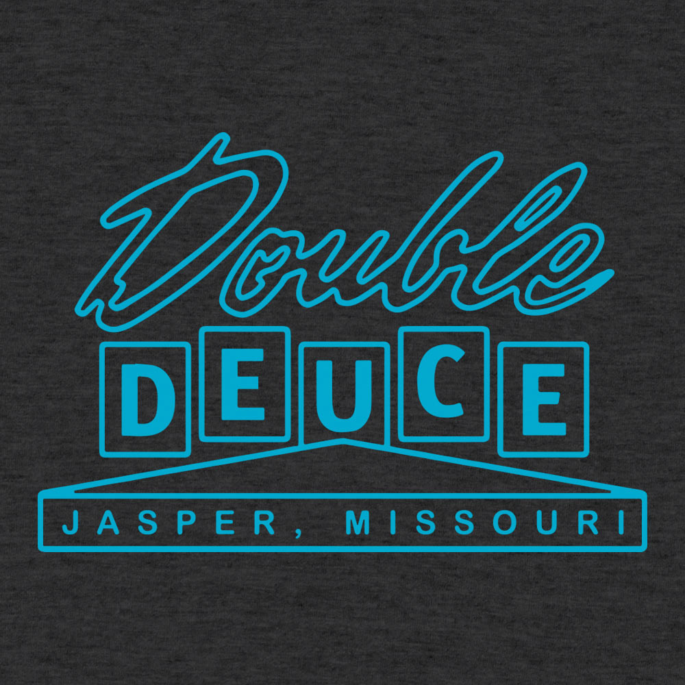 Double Deuce Jasper Missouri Roadhouse Bar Sign
