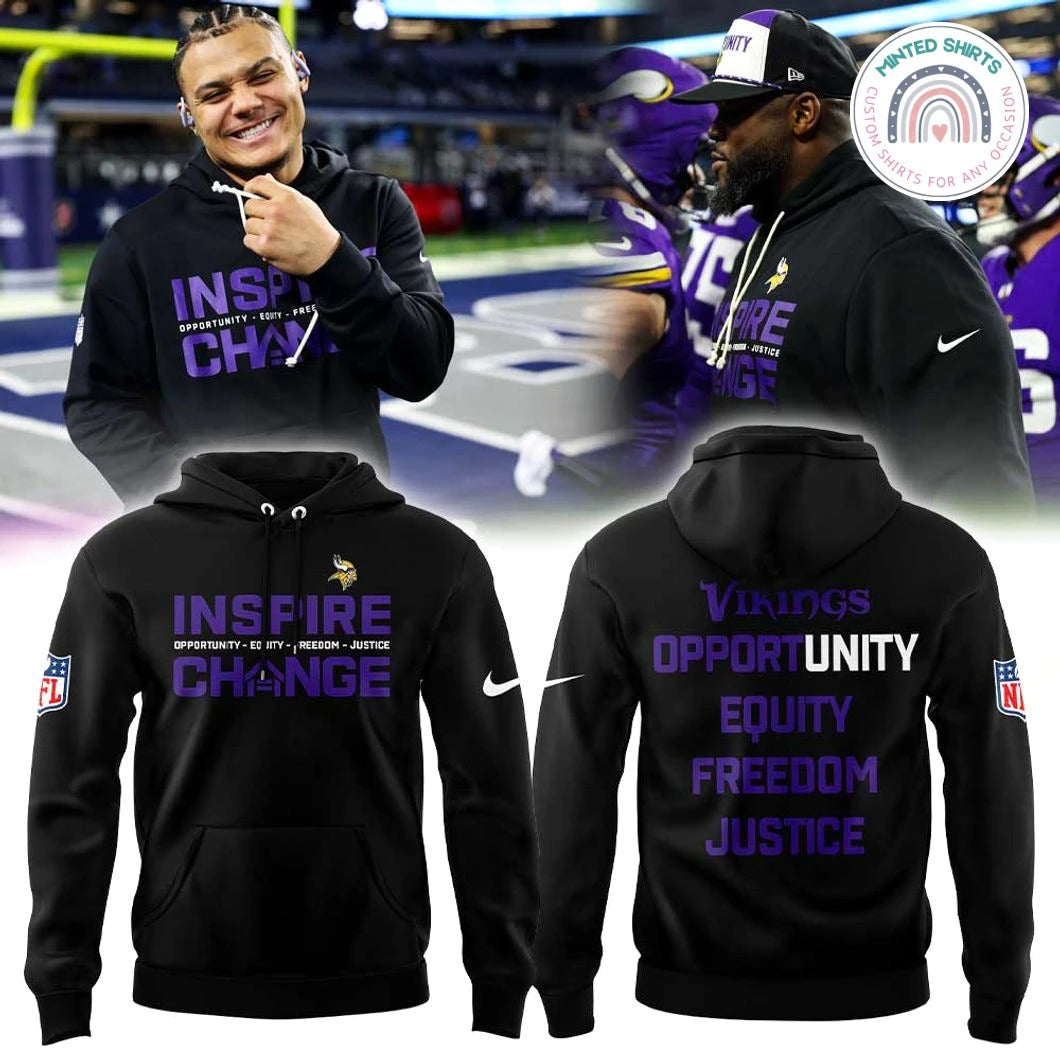 Minnesota Vikings Inspire Change 2025 Shirt