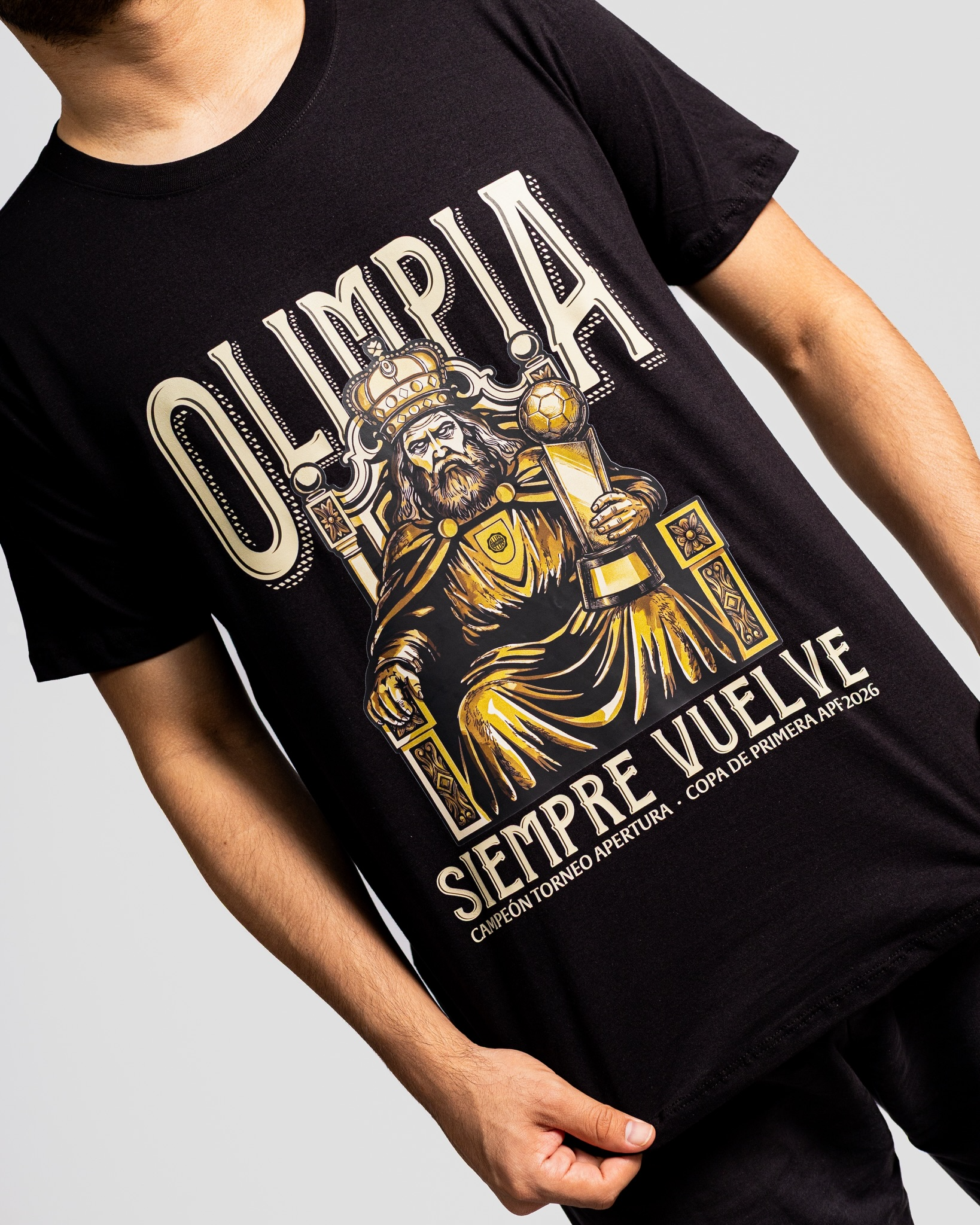 Olimpia Siempre Vuelve 48 Veces Campeon Shirt