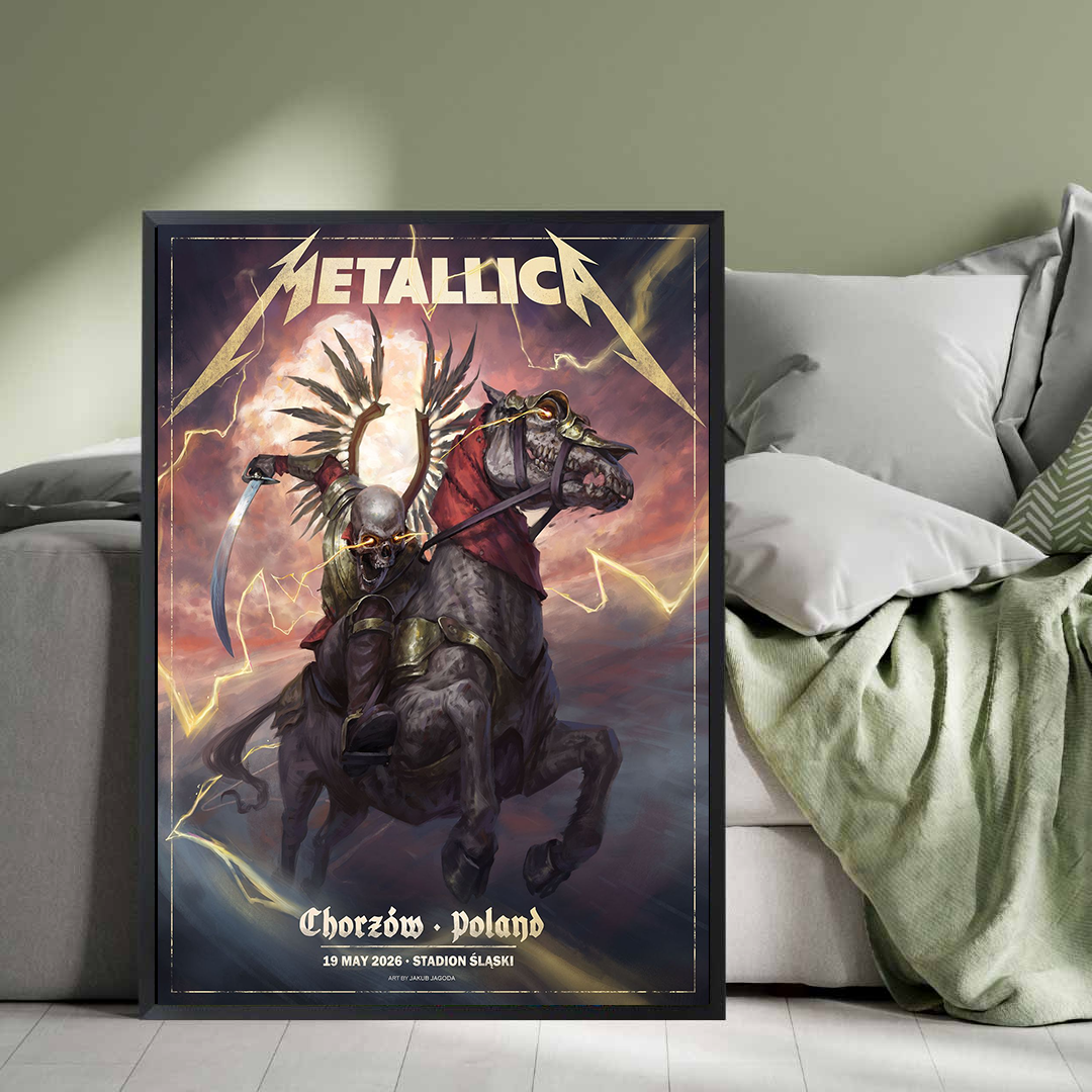 Metallica Chorzów, Poland May 19, 2026 Stadion Śląski by Jakub Jagado Poster