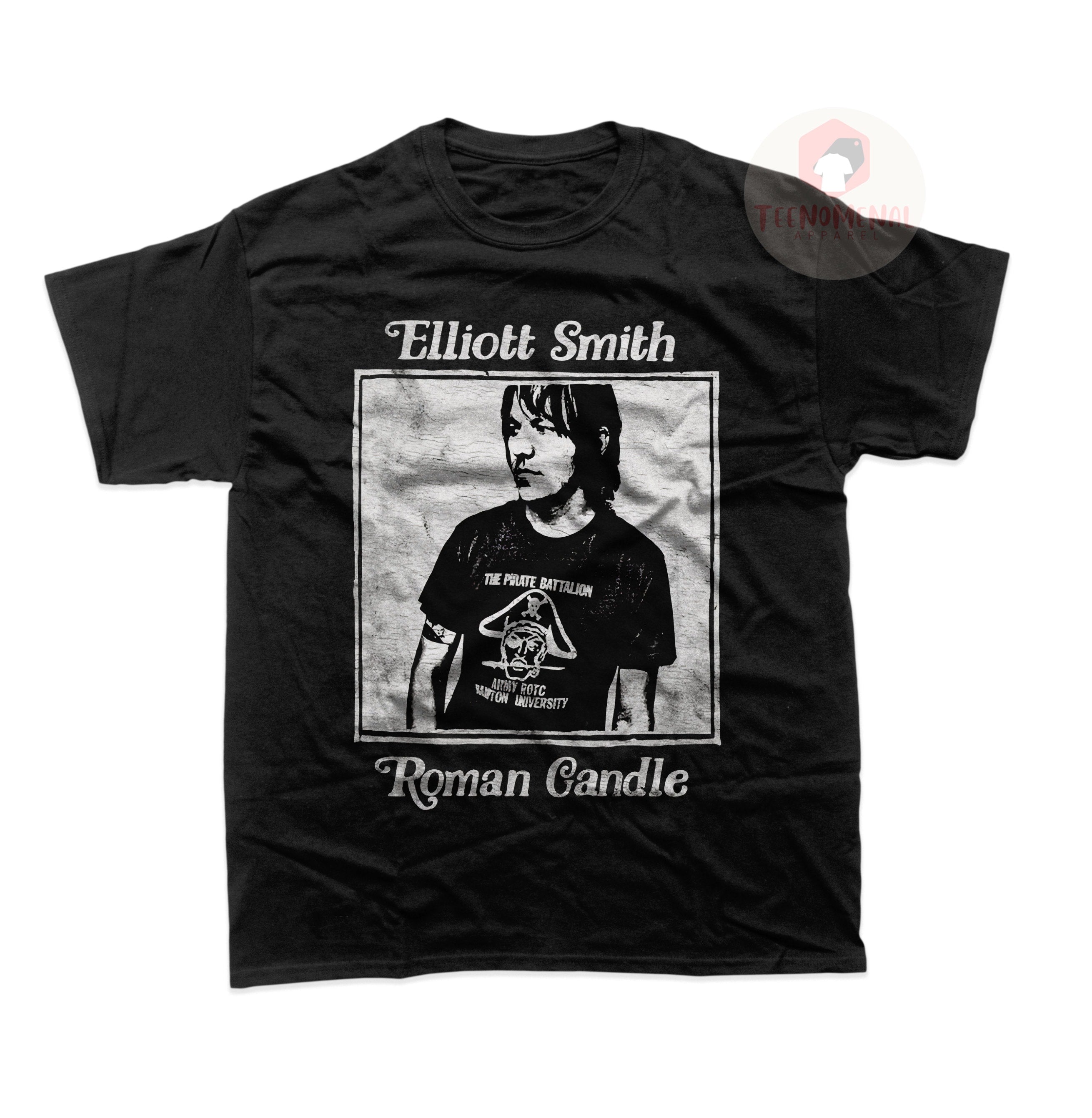 Elliott Smith Roman Candle Album Tee Indie Music Printed Music Poster (1)