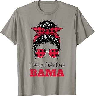 Girl Loves Alabama Teen Unisex T-shirt, Sweatshirt, Hoodie (1)