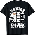 Senior Mom Final Quarter Football 2027 Senior Mama Unisex T-shirt, Sweatshirt, Hoodie (1)