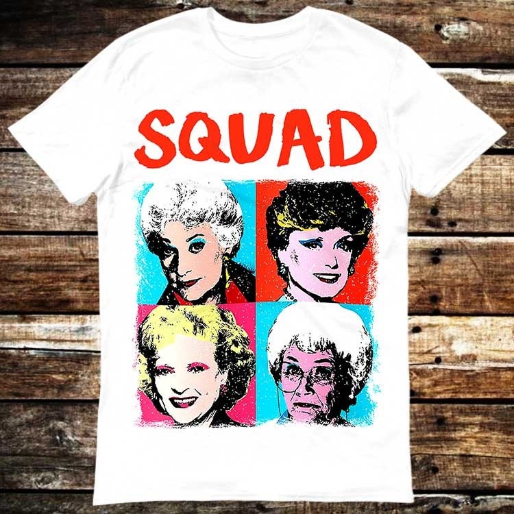 Golden Squad Stardust 80s 90s Tv Show Retro Meme Tee Vintage Gamer Cult Movie Music 6039 (1)