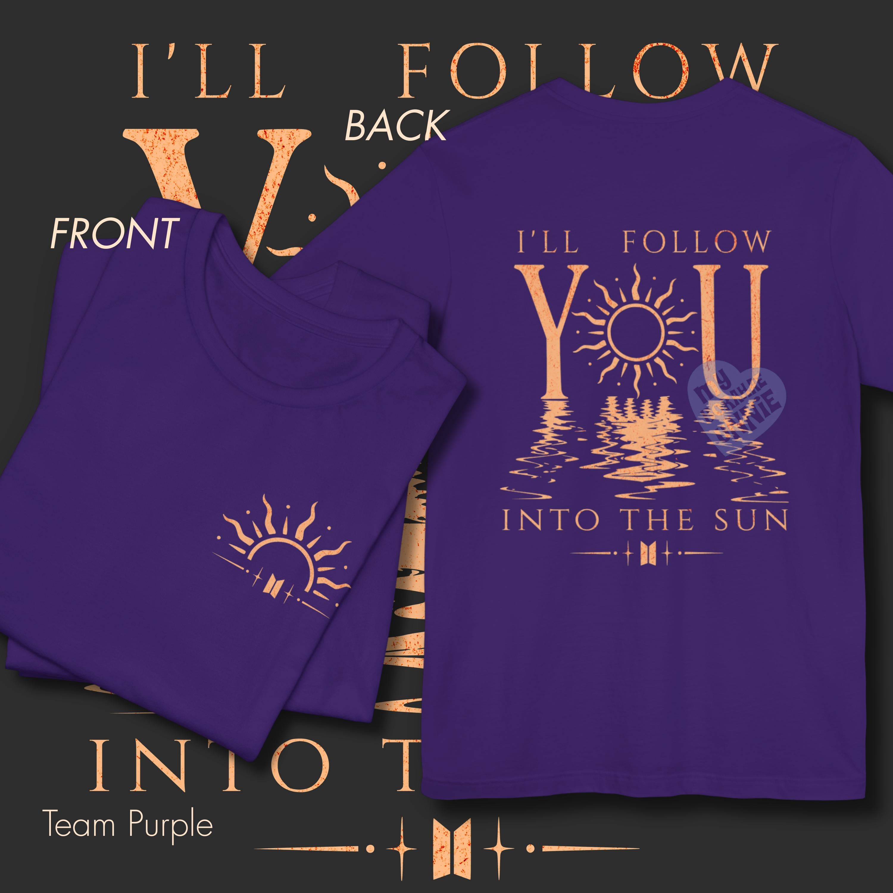Sun Kpop Concer K-Pop Fan Tee Printed Front Back K-Pop Concert Tour (2)