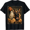 German Shepherd Halloween Ghost Selfie Boo Dog Meme Unisex T-shirt, Sweatshirt, Hoodie (1)
