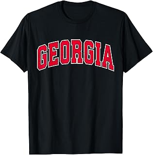 Vintage Georgia Ga Red Sports Kid Unisex T-shirt, Sweatshirt, Hoodie (1)