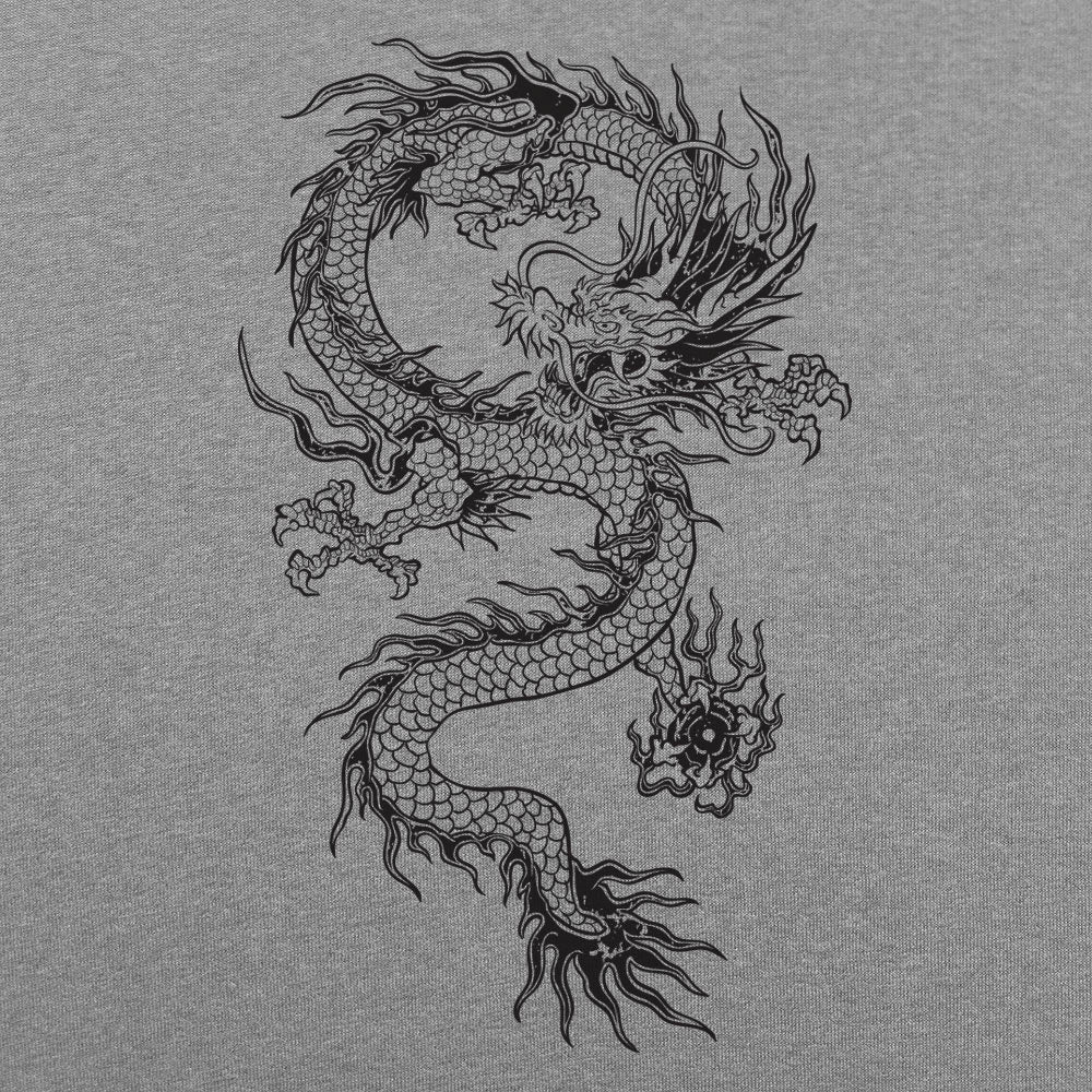 Dragon Tattoo Japanese Style Graphic