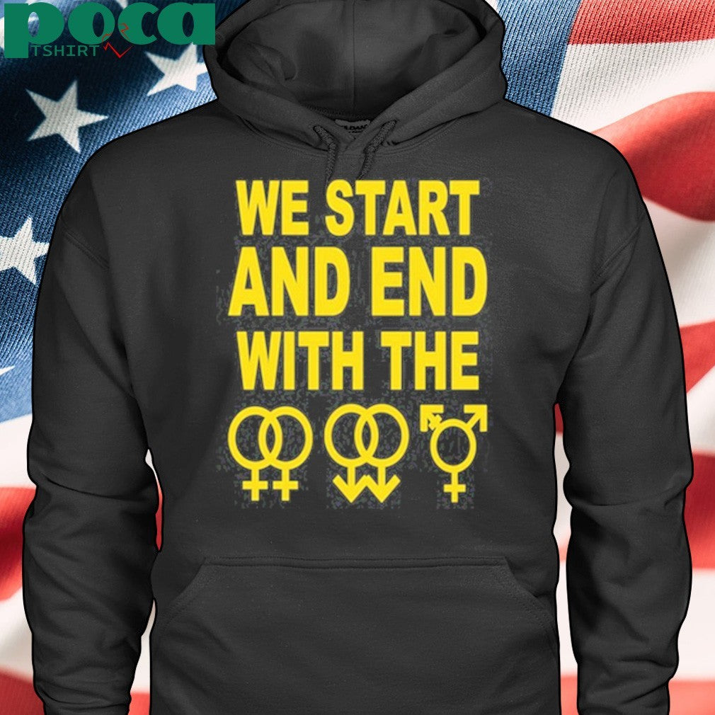e Start And End With The Lgbtqia T-shirt