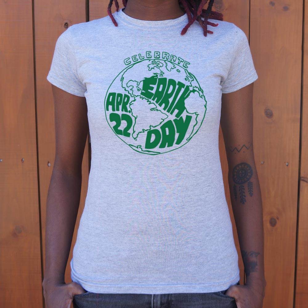 Celebrate Earth Day April 22 Globe Design