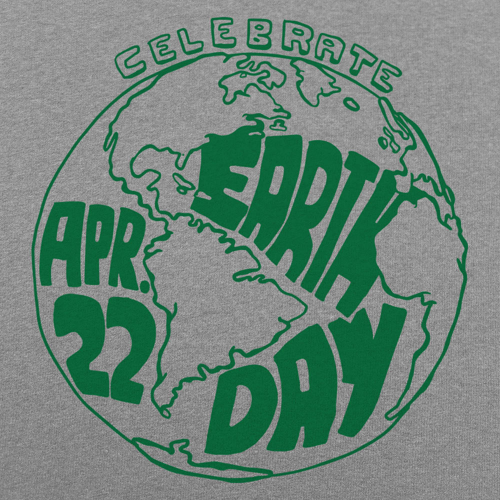 Celebrate Earth Day April 22 Globe Design