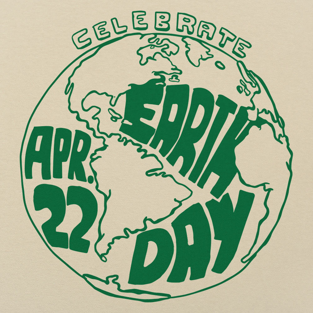 Celebrate Earth Day April 22 Globe Design