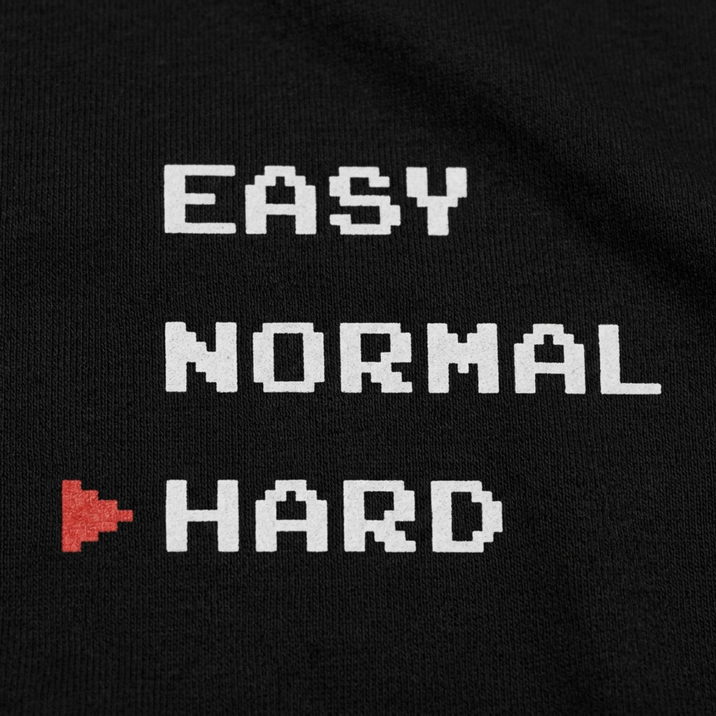 Easy Normal Hard Video Game Difficulty Select Menu