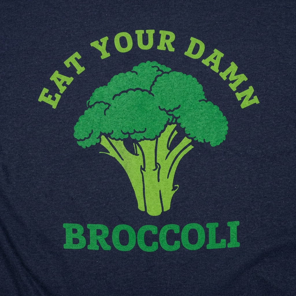 Eat Your Damn Broccoli Vegetable Design
