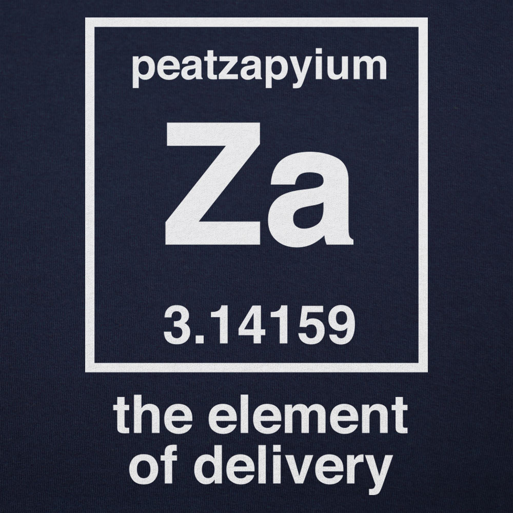 Za, the Pizza Periodic Element of Delivery