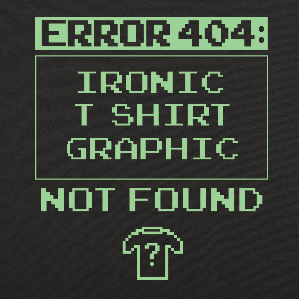 Error 404 Ironic Design Not Found