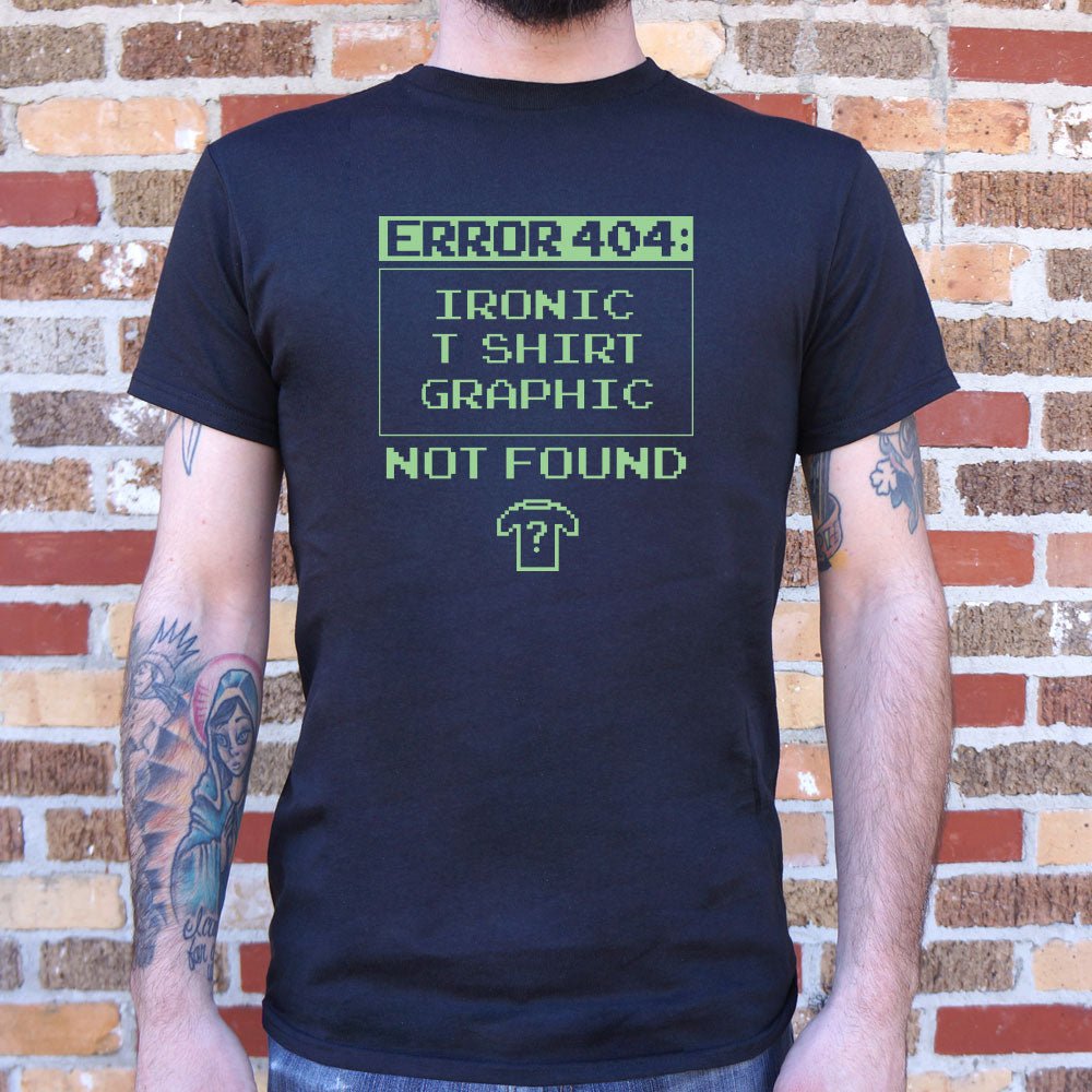 Error 404 Ironic Design Not Found