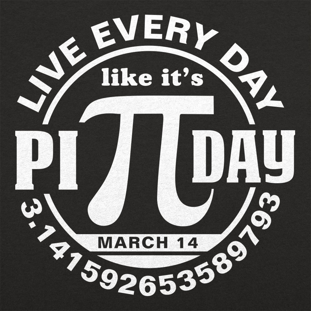 Every Day Is Pi Day, Pi Symbol Badge for March 14th