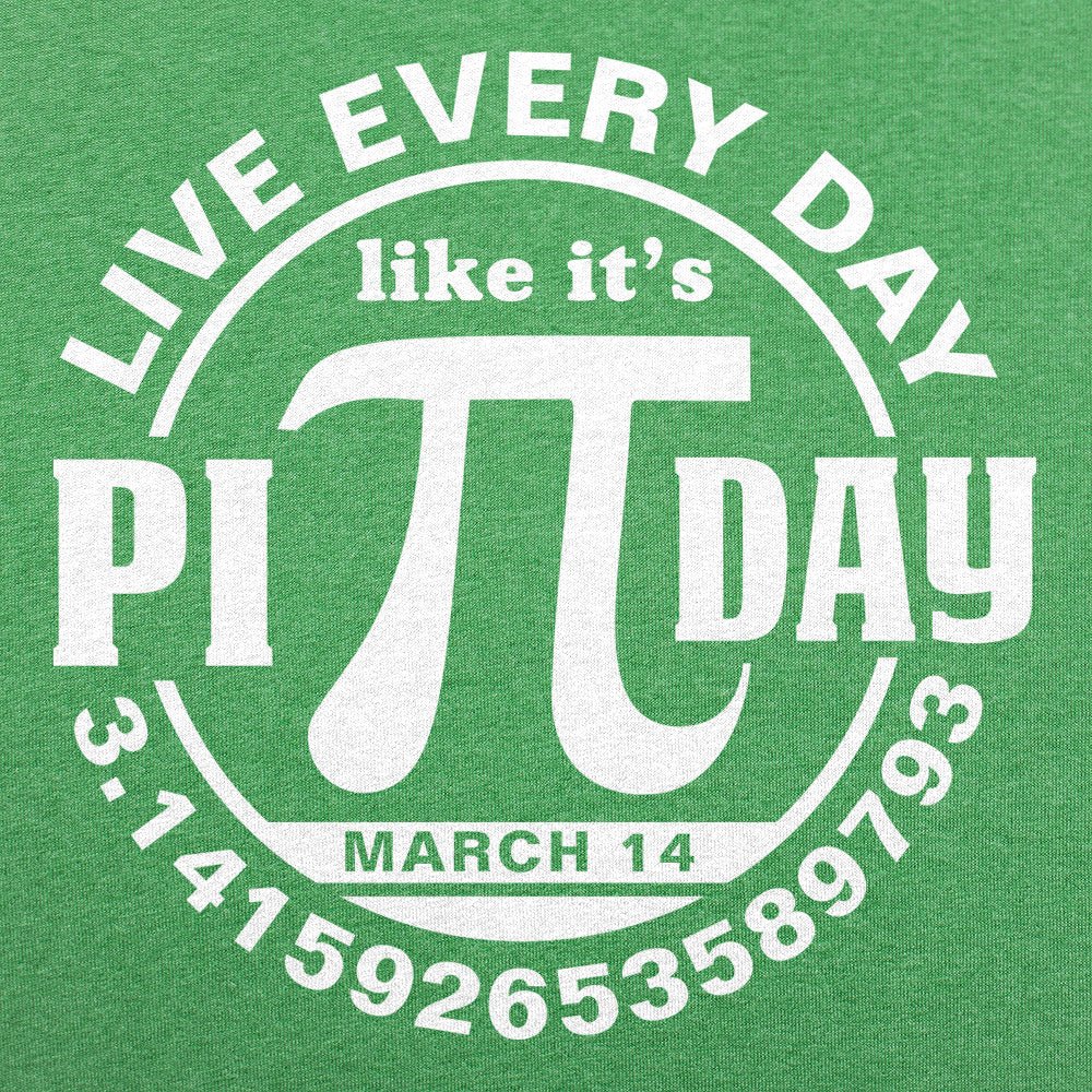 Every Day Is Pi Day, Pi Symbol Badge for March 14th