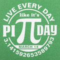 Every Day Is Pi Day, Pi Symbol Badge for March 14th