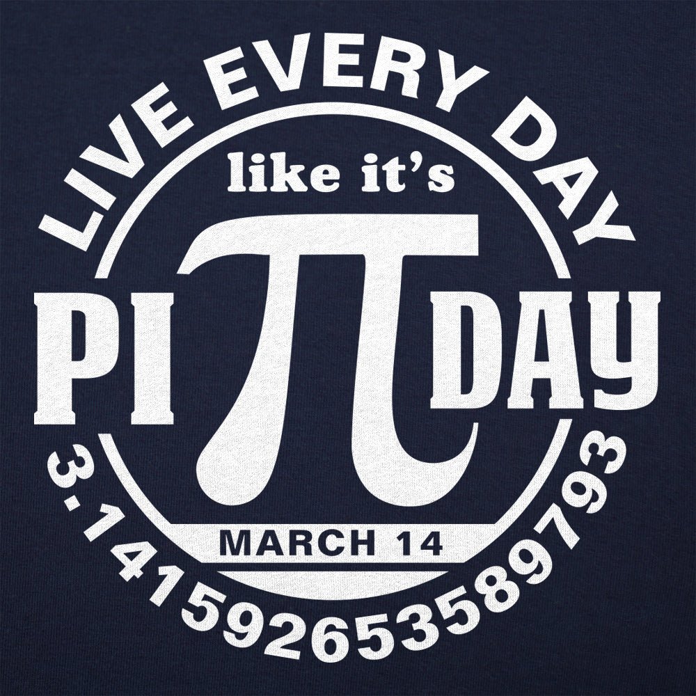 Every Day Is Pi Day, Pi Symbol Badge for March 14th