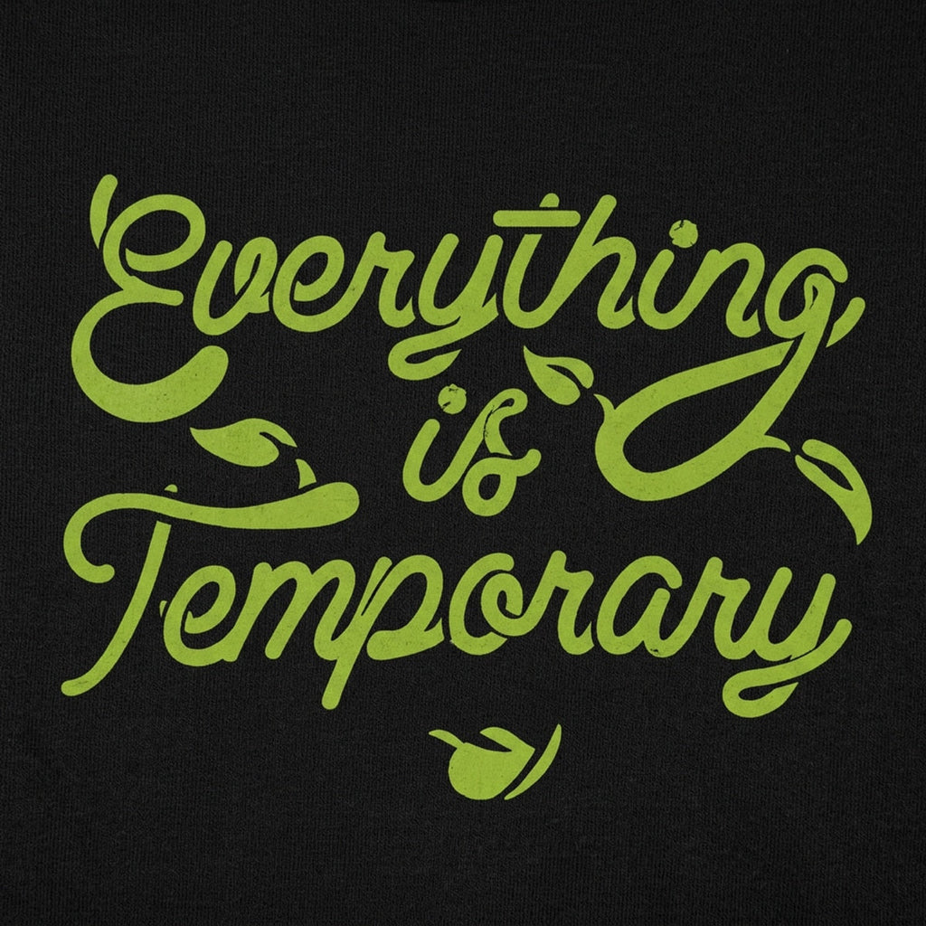Everything Is Temporary Inspirational Quote