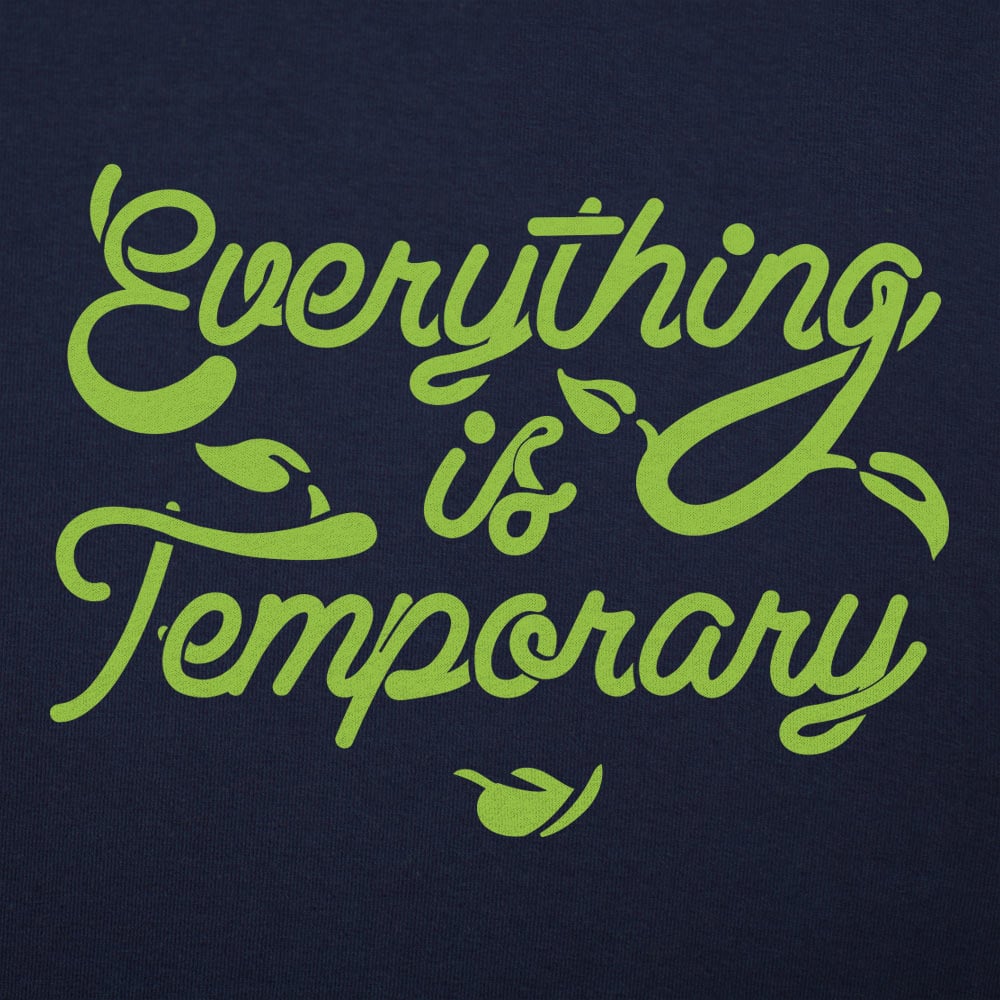 Everything Is Temporary Inspirational Quote