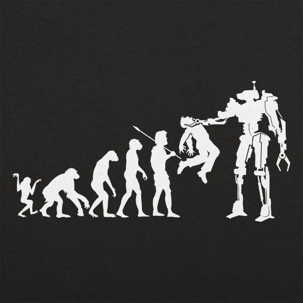 Evolution to Termination Ape to Man to Killer Robot