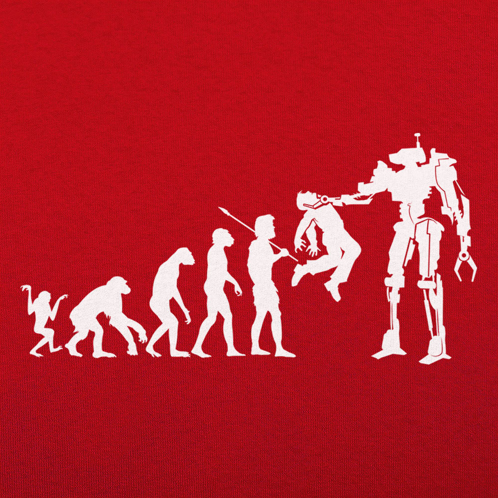 Evolution to Termination Ape to Man to Killer Robot