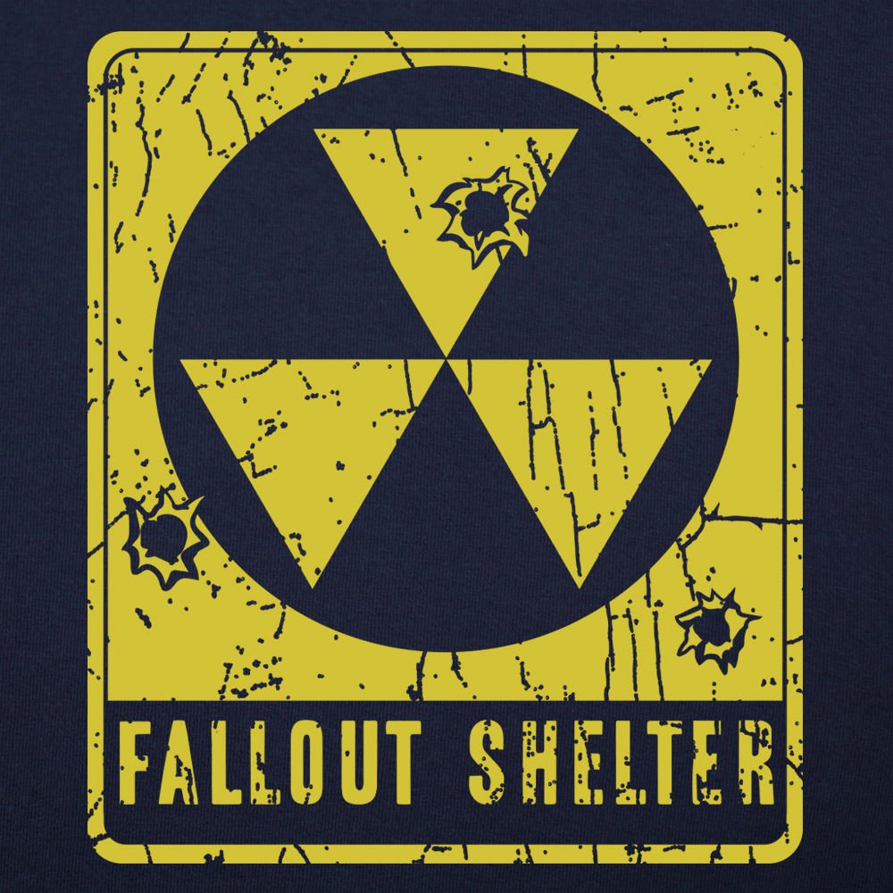 Fallout Shelter Nuclear Radiation Sign