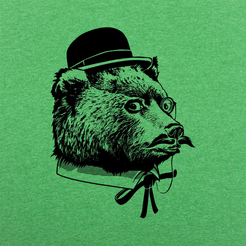 Fancy Bear in Bowler Hat and Monocle