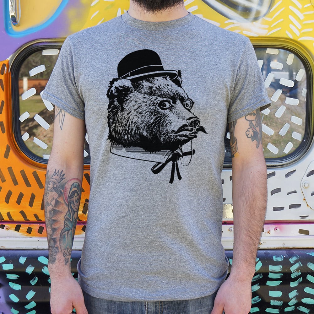 Fancy Bear in Bowler Hat and Monocle