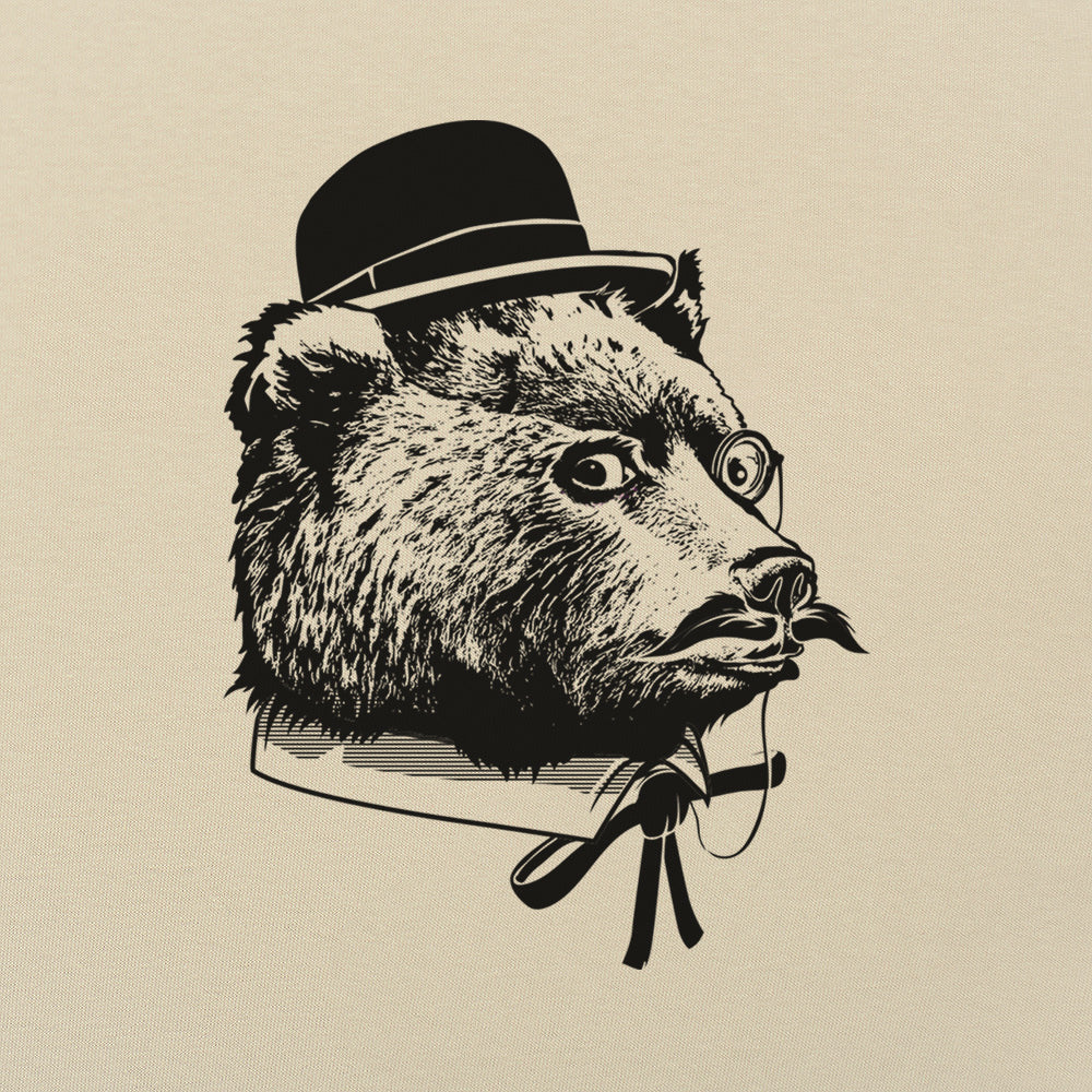 Fancy Bear in Bowler Hat and Monocle