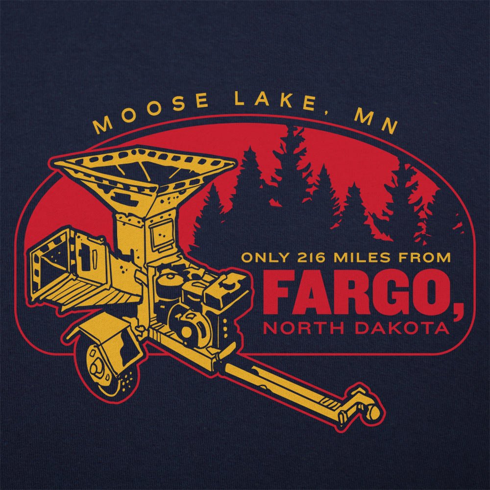 Fargo ND Wood Chipper Road Sign