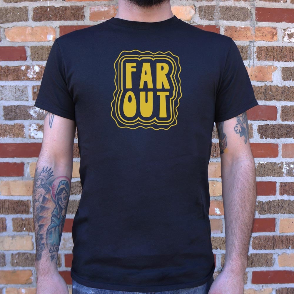 Far Out Retro Groovy 70s Lettering