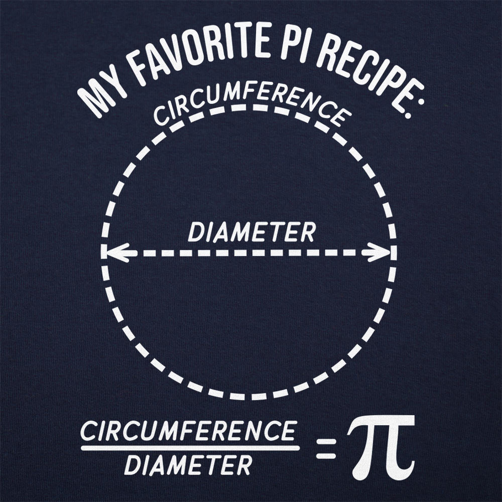 My Favorite Pi Recipe, Circumference Over Diameter Formula
