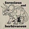 Ferocious and Herbivorous Triceratops Dinosaur