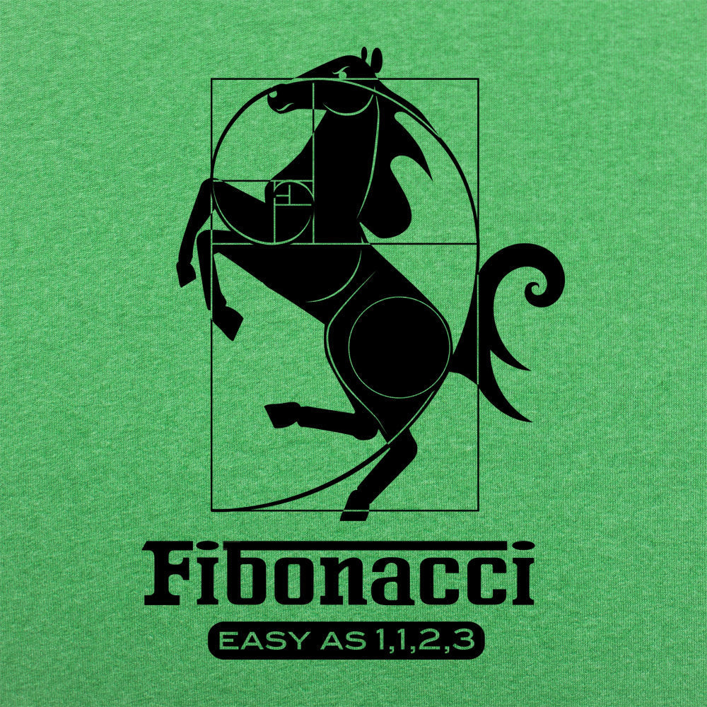 Fibonacci Easy As 1,1,2,3 Golden Ratio Stallion