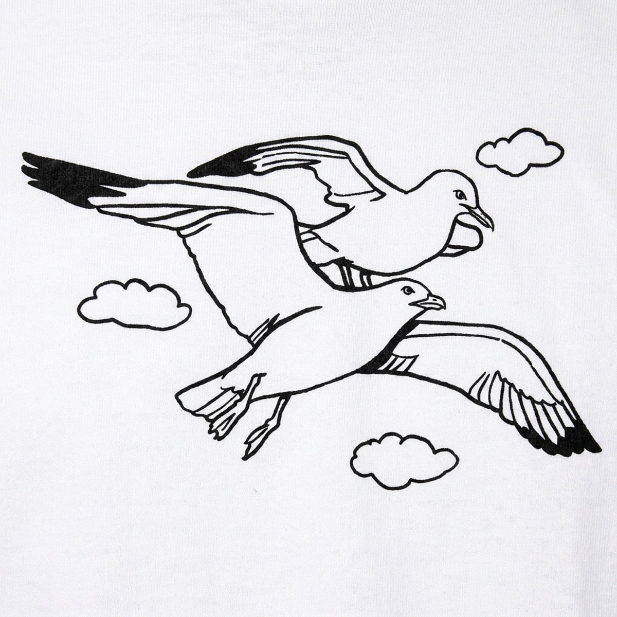 Flying Gulls Graphic