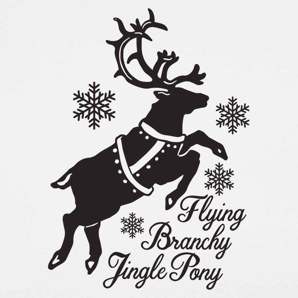 Flying Branchy Jingle Pony Christmas Reindeer