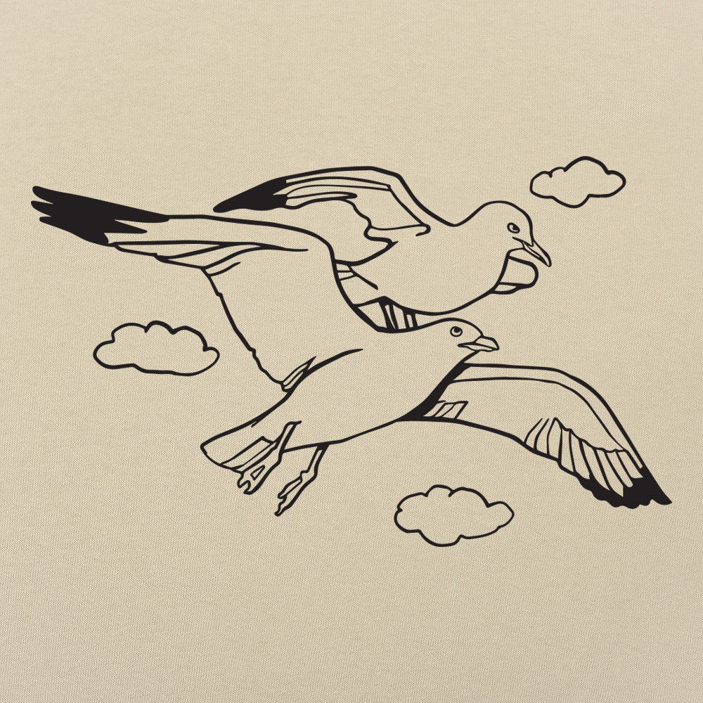 Flying Gulls Graphic